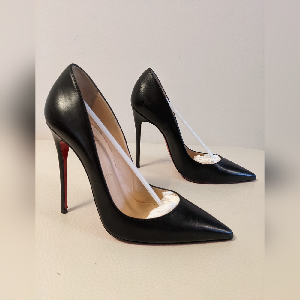37.5 120mm So Kate Authentic Louboutin Leather Red Bottoms